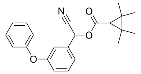 Fenpropathrin Pyrethroids Insecticide.png