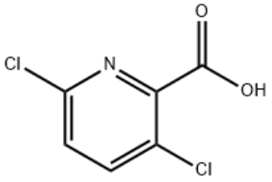 Clopyralid Heterocyclic Herbicide.png