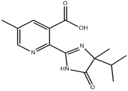 Imazapic Heterocyclic Herbicide.png