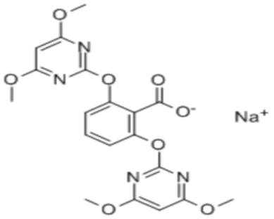 Bispyribac Sodium Herbicide.png