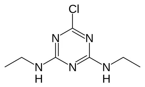 Simazine Triazines Herbicide.png