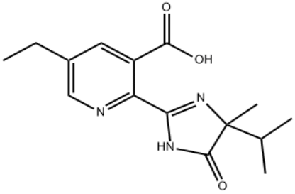 Imazethapyr Heterocyclic Herbicide.png